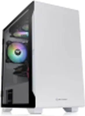 Immagine prodotto di Thermaltake CA-1Q9-00S6WN-00 Geh Thermaltake S100 TG     Micro Tower "Snow"          weiß retail