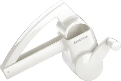 Image de Tescoma 643880, Râpe rotative, Blanc, Plastique, Acier inoxydable, Horizontale, 130 mm, 170 mm