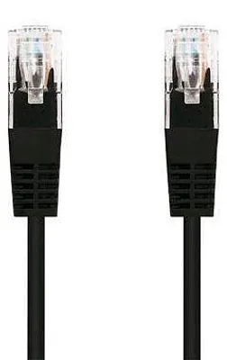 Obrázok produktu pre C-TECH patchcord Cat5e, UTP, čierny, 0,5 m