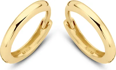 Produktbild von New Bling 9NBG-0046 - Gouden oorringen - 14 Karaat - Glad - 11mm - Geel Goud