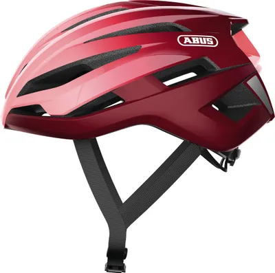 Image de Casque de vélo de course ABUS StormChaser - Casque de vélo léger et confortable destiné au cyclisme professionnel, pour femmes et hommes - Rouge bordeaux, taille S (51-55 cm)