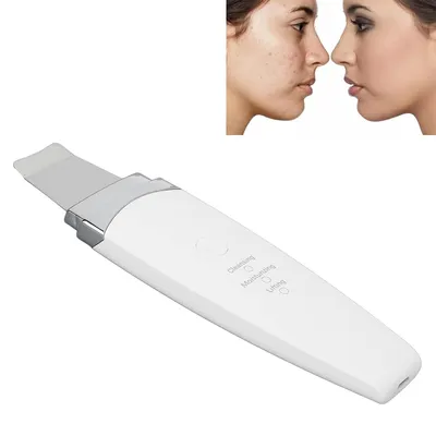 Produktbild von Ultraschall Porenreiniger – Gesichtsspatel Scrubber, Mitesserentferner 24000/s Hochfrequenz, sanfte Tiefenreinigung