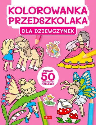 Image de Kolorowanka przedszkolaka. Dla dziewczynek