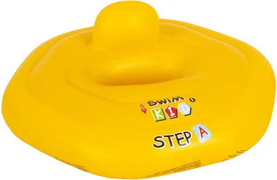 Image de ceinture de natation avec siège Junior 73 x 70 cm jaune