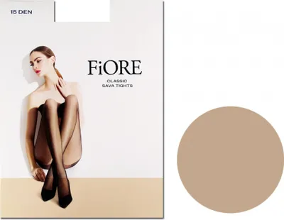 Produktbild von Glatte Damenstrumpfhose Sava 15 den Fiore Akt 5