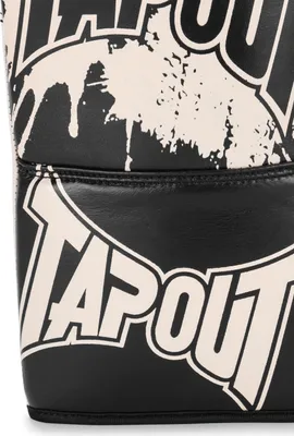 Produktbild von Boxhandschuhe aus Leder (1 Paar) ANGELUS Black/Ecru 10 oz R Tapout