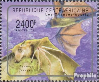 Produktbild von Briefmarken Zentralafrikanische Republik 2011 Mi 3065 (kompl.Ausg.) postfrisch Säugetiere