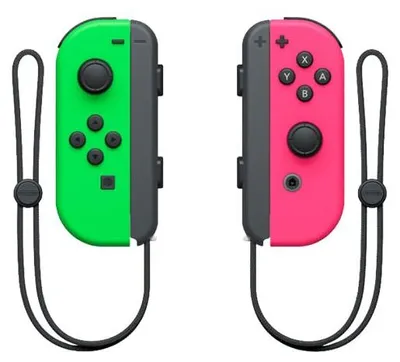 Produktbild von Joy-Con 2er-Set Neon-Grün/Neon-Pink