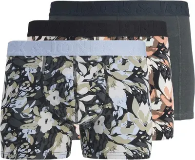 Image de Jack & Jones Jonah Flower Boxers 3 unités Multicolore 10 Years Garçons Multicolore 10 Years
