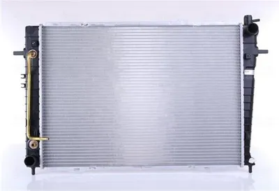 Produktbild von NISSENS 67486 Kühler Wasserkühler Motorkühler für HYUNDAI TUCSON (JM) für KIA SPORTAGE (JE, KM)