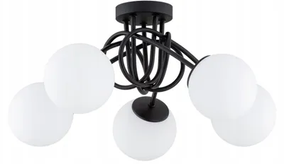 Produktbild von Deckenleuchte 40 cm breit E27 Kugelschirm Modern Deckenlampe