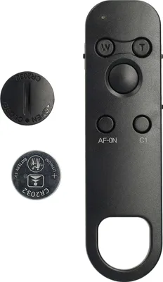 Produktbild von vhbw Fernauslöser Fernbedienung kompatibel mit Sony Alpha 6100, 6400, 6600, 7 III, 7c, 7M4, 7M3, 7RM3, 7RM4, 7SM3 Kamera, Zoom-Funktion