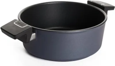Produktbild von Woll "Diamond Lite" Kasserolle Ø 28 cm, 10,5 cm hoch, 5,5 Liter, mit 2 festen Seitengriffen - Induktionsgeeignet