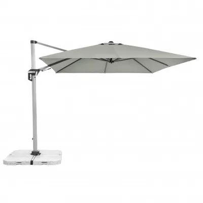 Produktbild von Doppler Active II Ampelschirm Sonnenschirm 350x260cm hellgrau 827