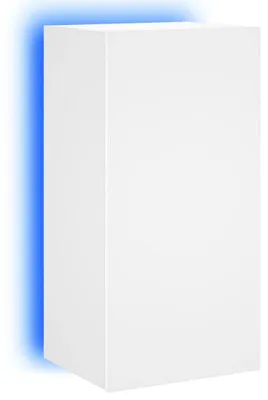 Immagine prodotto di Pensile TV con luci LED bianco 40,5x35x80 cm