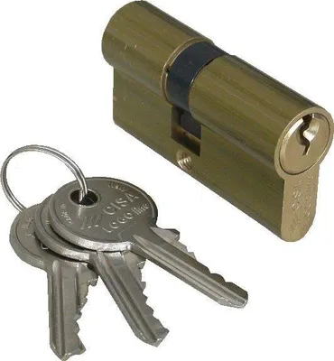 Immagine prodotto di cilindro europeo da infilare art. 08010 cisa 53 mm (21,5+10+21,5)
