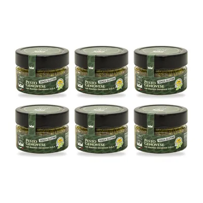 Produktbild von TubeORIGINAL Pesto alla Genovese mit 39 % Basilico Genovese DOP – 6er-Pack (6 × 100 g)