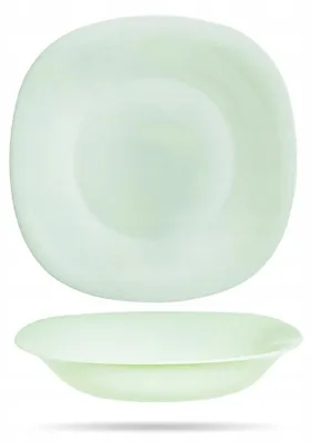 Image de Assiette creuse Luminarc Carine verte 21 cm