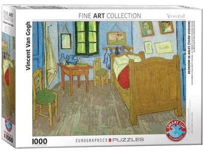 Obrázek produktu pro Puzzle 1000: Ložnice v Arles od Van Gogha 6000-0838