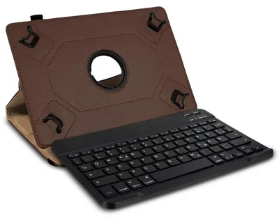 Produktbild von Schutz Hülle 10 10.1 10.2 10.3 10.4 10.5 Zoll Tasche Bluetooth Tastatur QWERTZ