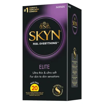 Produktbild von Unimil Skyn Feel Everything Elite Nicht-Latex-Kondome 20 Stk.