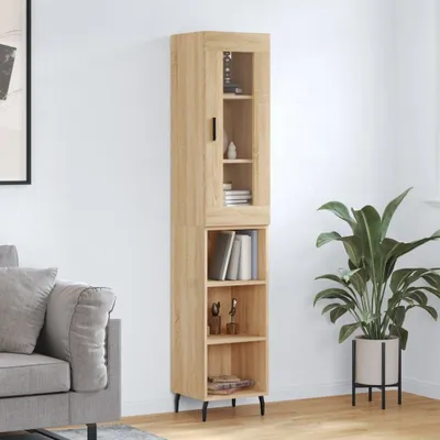 Zdjęcie produktu dla VidaXL 3199380, Dąb Sonoma, 345 mm, 340 mm, 1800 mm
