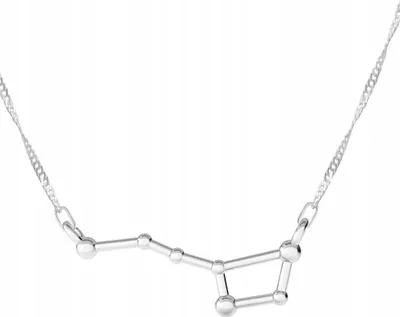 Image de Collier en argent Constellation de la Grande Ourse 925