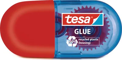 Produktbild von tesa Kleberoller ecoLogo 59819 5mmx6m rot