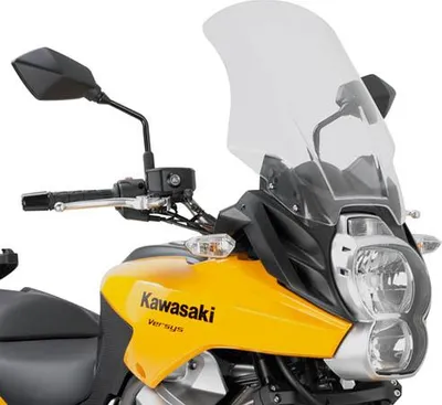 Obrázok produktu pre Čelné sklo Givi D410STG transparentné, 480 mm x 370 mm široké pre Kawasaki Versys 650 (10>14), s ABE