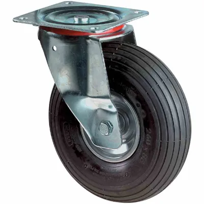 Immagine prodotto di Ruota fissa pneumatica 260 mm portata 200 kg Ruote 230x125 cm Ruote girevoli Ruote