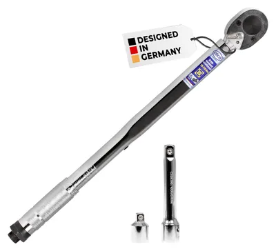 Obrázok produktu pre alca® Momentový kľúč pre automobilový priemysel do 210 Nm + príslušenstvo