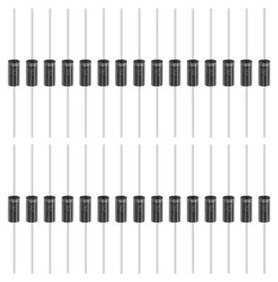 30x Gleichrichterdioden 1N4006, 1A, 800V, DO-41