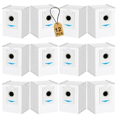 12 Staubsaugerbeutel für Ecovacs Deebot X2 Omni