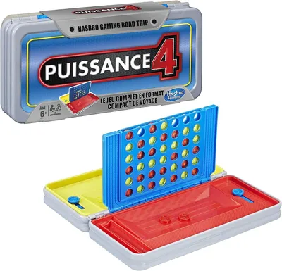 Image de Hasbro Gaming - PUISSANCE 4 - Jeu de société Road Trip - Jeu de voyage