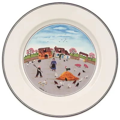 Immagine prodotto di 2145619 Piatto da colazione Hühnerhof Design Naif Villeroy & Boch