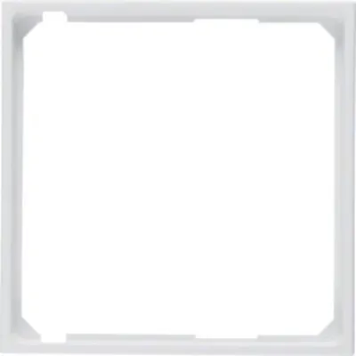 Produktbild von BER S1 Zwischenring 11091909 polarweiss matt