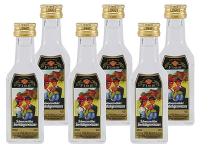 Produktbild von Fies Schwarzwälder Zwetschgenwasser (30 x 0,02L)
