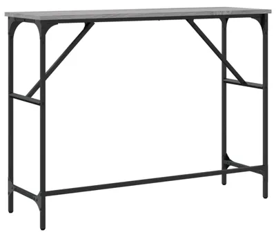 Obrázok produktu pre vidaXL Konzolový stolík Grey Sonoma 100x32x75 cm z umelého dreva