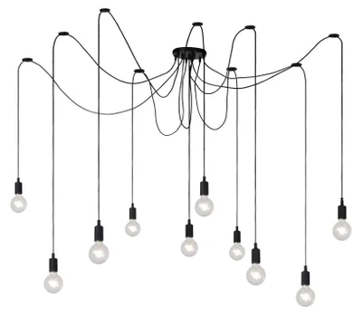 Produktbild von Lucide Hängeleuchte 08408/10/30, 10-flammig, höhenverstellbar, 200 cm Kabellänge