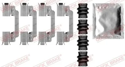 Produktbild von QUICK BRAKE 109-0010 Zubehörsatz Scheibenbremsbelag Hinten passend für MERCEDES-BENZ CLS (C218) S-Klasse Limousine (W222, V222, X222) S-Klasse Coupe