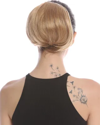 Produktbild von WIG ME UP Haarteil Dutt Zopf Kurz Glatt Voluminös Rotblond 909AB-V-27B