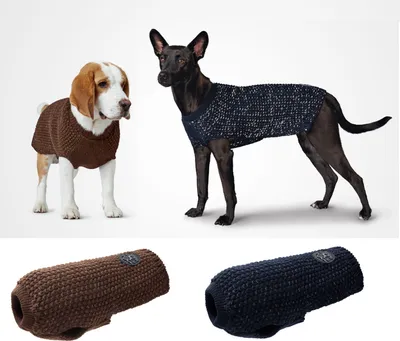 Produktbild von Hunter Hundepullover Finja, Größe:35 cm, Farbe:braun