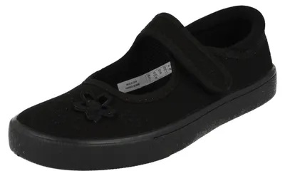 Productafbeelding van Clarks Uni Kinderbalerina's, model Hopper Go, gesloten model, zwart (zwart textiel)