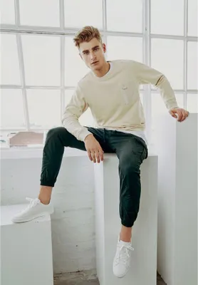Immagine prodotto di Urban Classics TB1268 | Pantaloni da jogging Cargo da uomo - Colore: verde scuro - Taglia: M