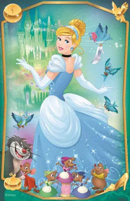 Zdjęcie produktu dla TREFL Puzzle Disney Księżniczki: Kopciuszek 54 elementy