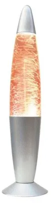 Immagine prodotto di Lampada da tavolo lava Millie in metallo vetro argento Ø9cm H:33cm