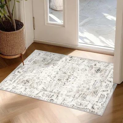 Imagen del producto de Alfombra de pelo corto, 60 x 90 cm, antideslizante, ideal para salones y cocinas