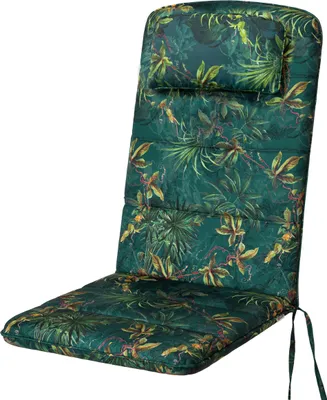Obrázok produktu pre Vankúš s vysokým operadlom "Antonia" (50 × 48 × 73 cm) - hrúbka 6 cm | vankúš na sedenie, vankúš na sedenie, vankúš na záhradný nábytok | HobbyGarden