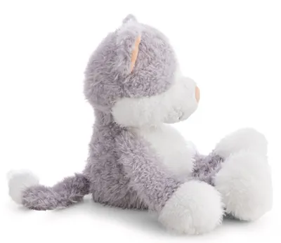 Produktbild von NICI Kuscheltier Katze Felli 35cm - grau - Stofftier aus weichem Plüsch, niedliches Plüschtier zum Kuscheln und Spielen, für Kinder & Erwachsene, tolle Geschenkidee - 62961