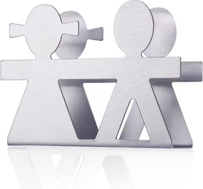 Produktbild von Famanu Serviettenhalter – modernes Design – Edelstahl